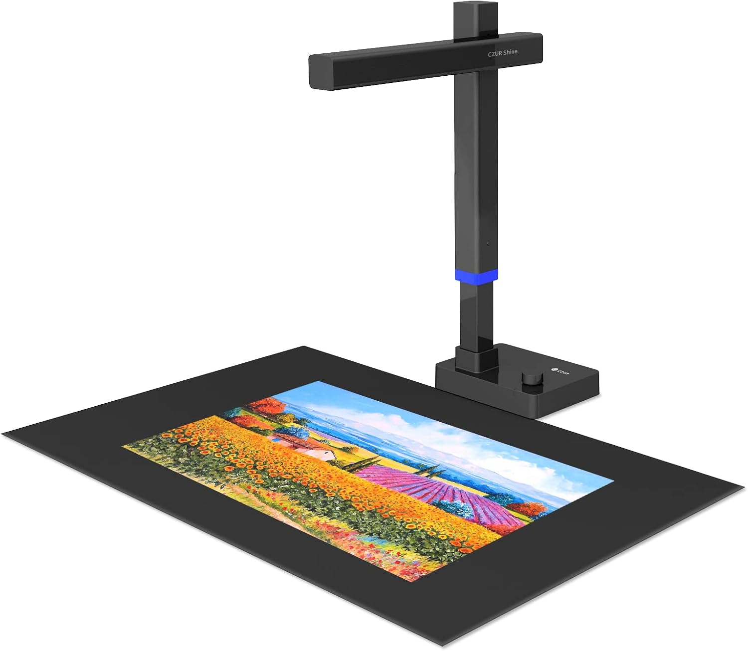 CZUR Shine Ultra Pro Scanner, 24MP Document Scanner, Max DPI 440, Portable USB Document Camera, A3 Large Format Book Scanner, Adjustable Height, Auto-Flatten & Deskew, Compatible with Windows & Mac OS
