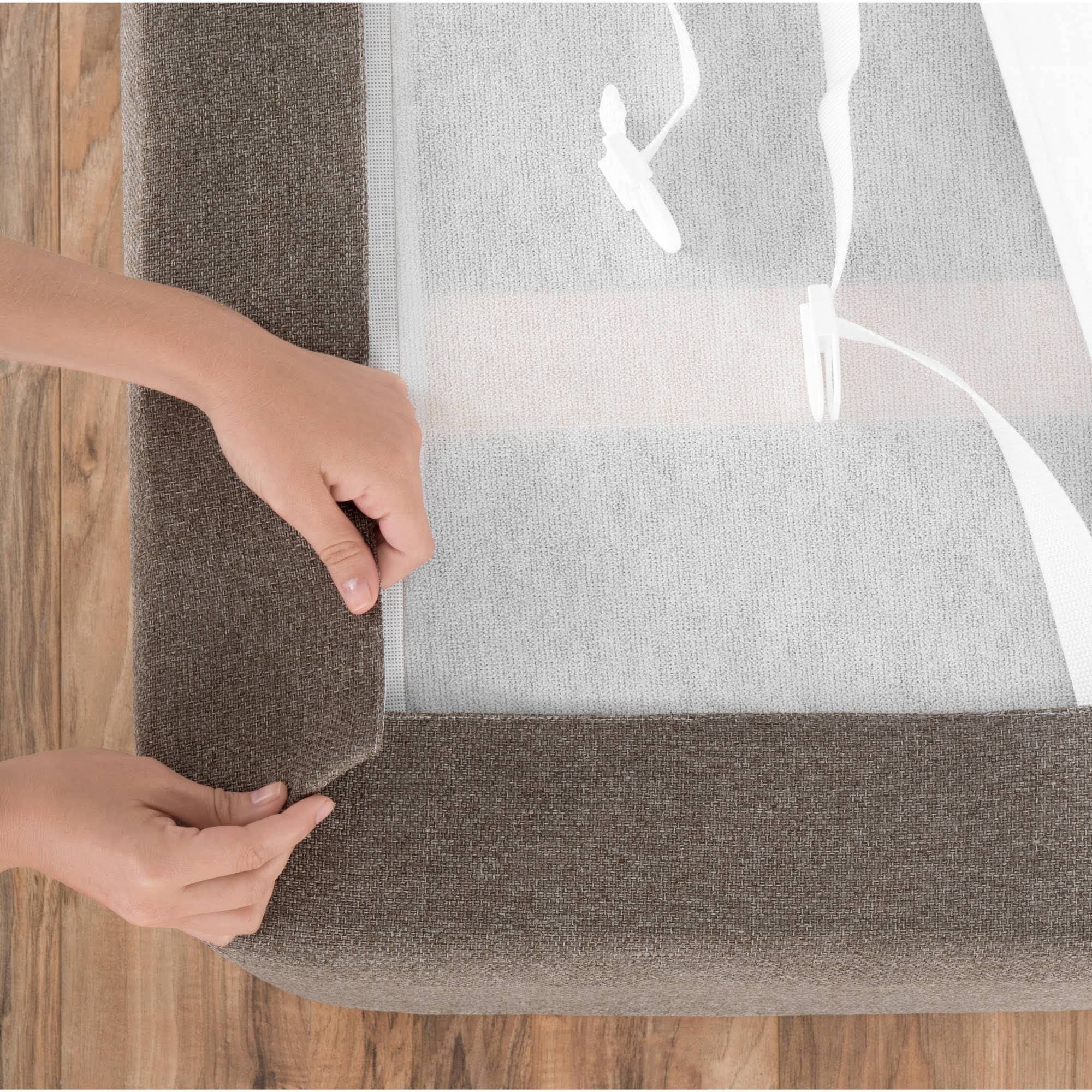 Circa Bed Wrap, Ivory, King - Standard Textile Home