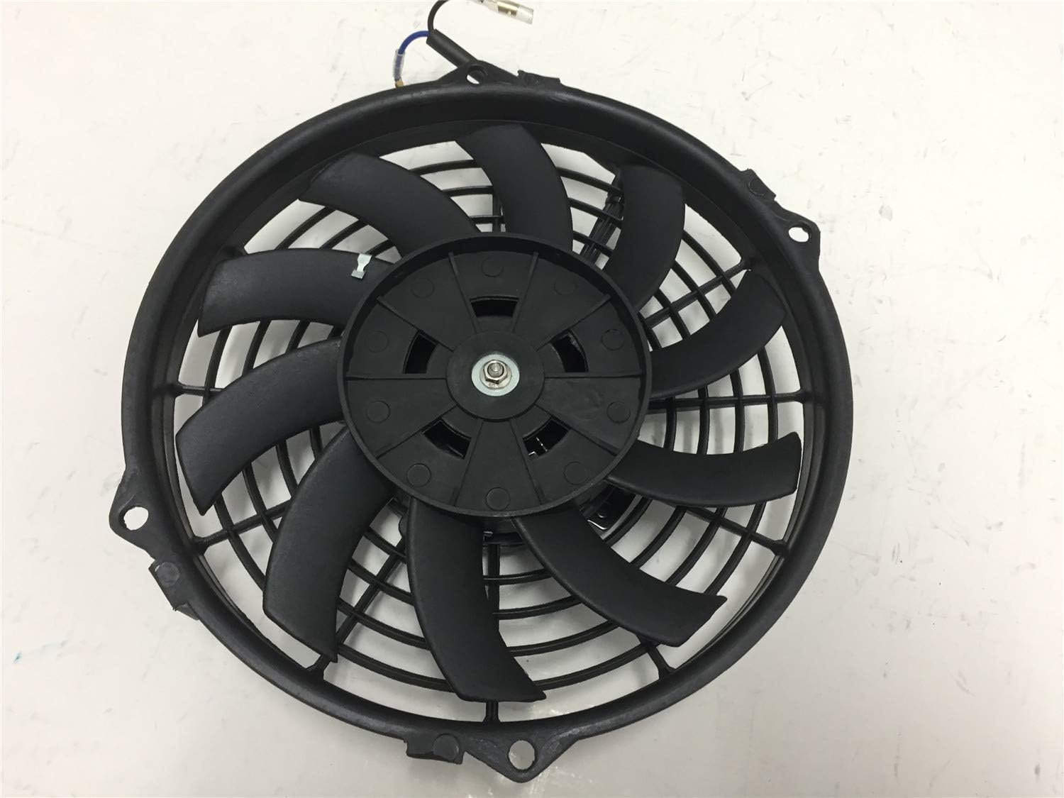Radiator Cooling Fans Universal Pull Push Slim Electric Fan with Mounting Kit (9 inch) Pack of 2