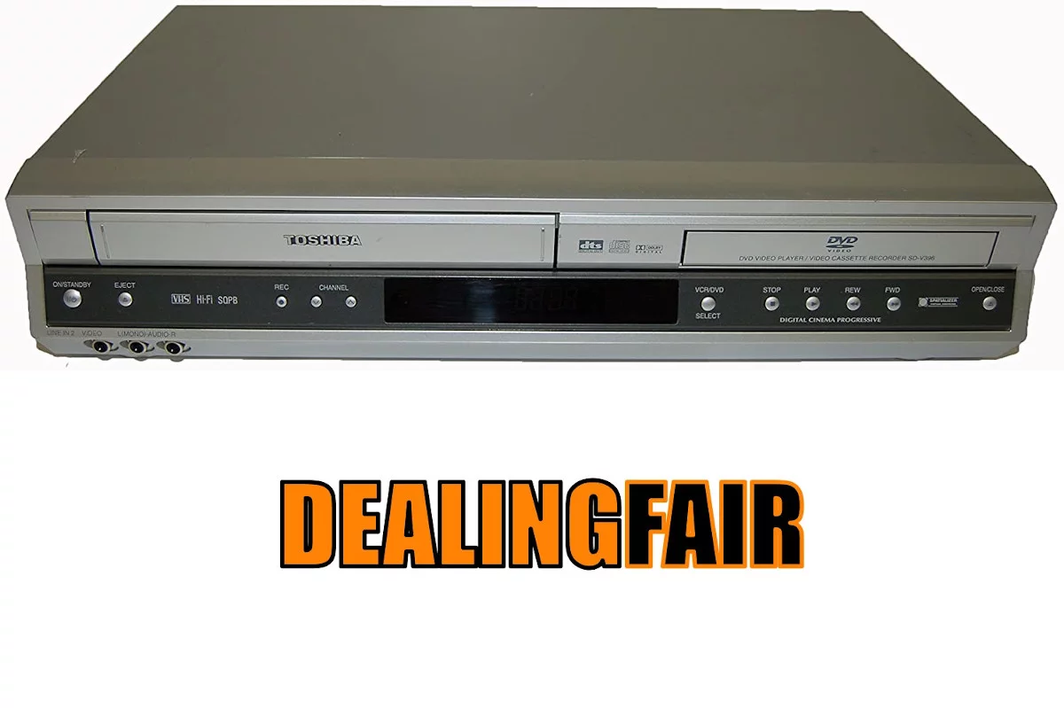 TOSHIBA SD-V396 - DVD Video Player / Video Cassette Recorder Combo Unit VHS (NEW)