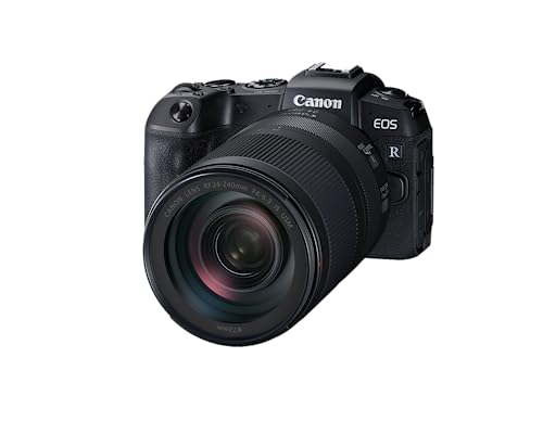 Canon EOS RP Full Frame Mirrorless Vlogging Portable Digital Camera with 26.2MP Full-Frame CMOS Sensor, Wi-Fi, Bluetooth, 4K Video Recording and 3.0” Vari-Angle Touch LCD Screen, Body, Black,