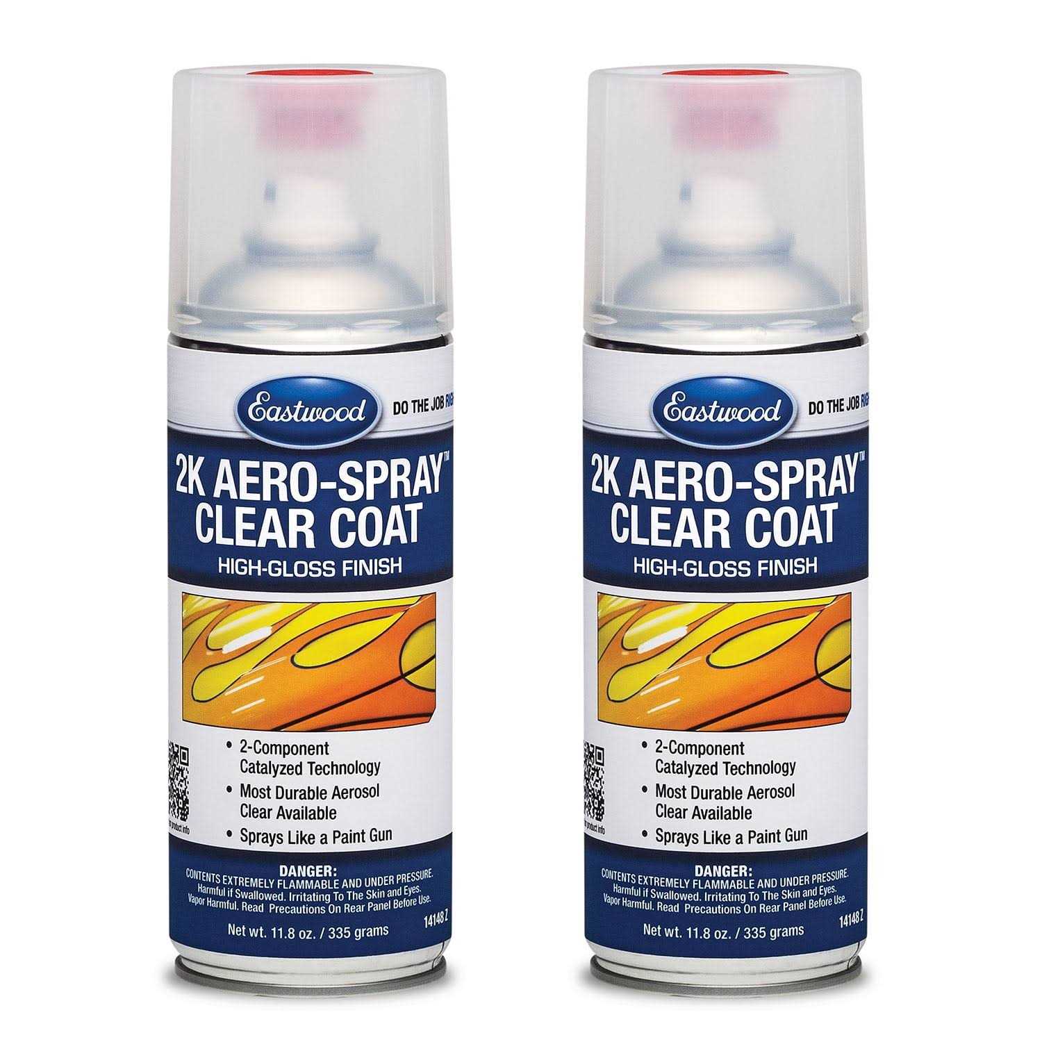 Eastwood 2k AeroSpray Clear Coat High Gloss