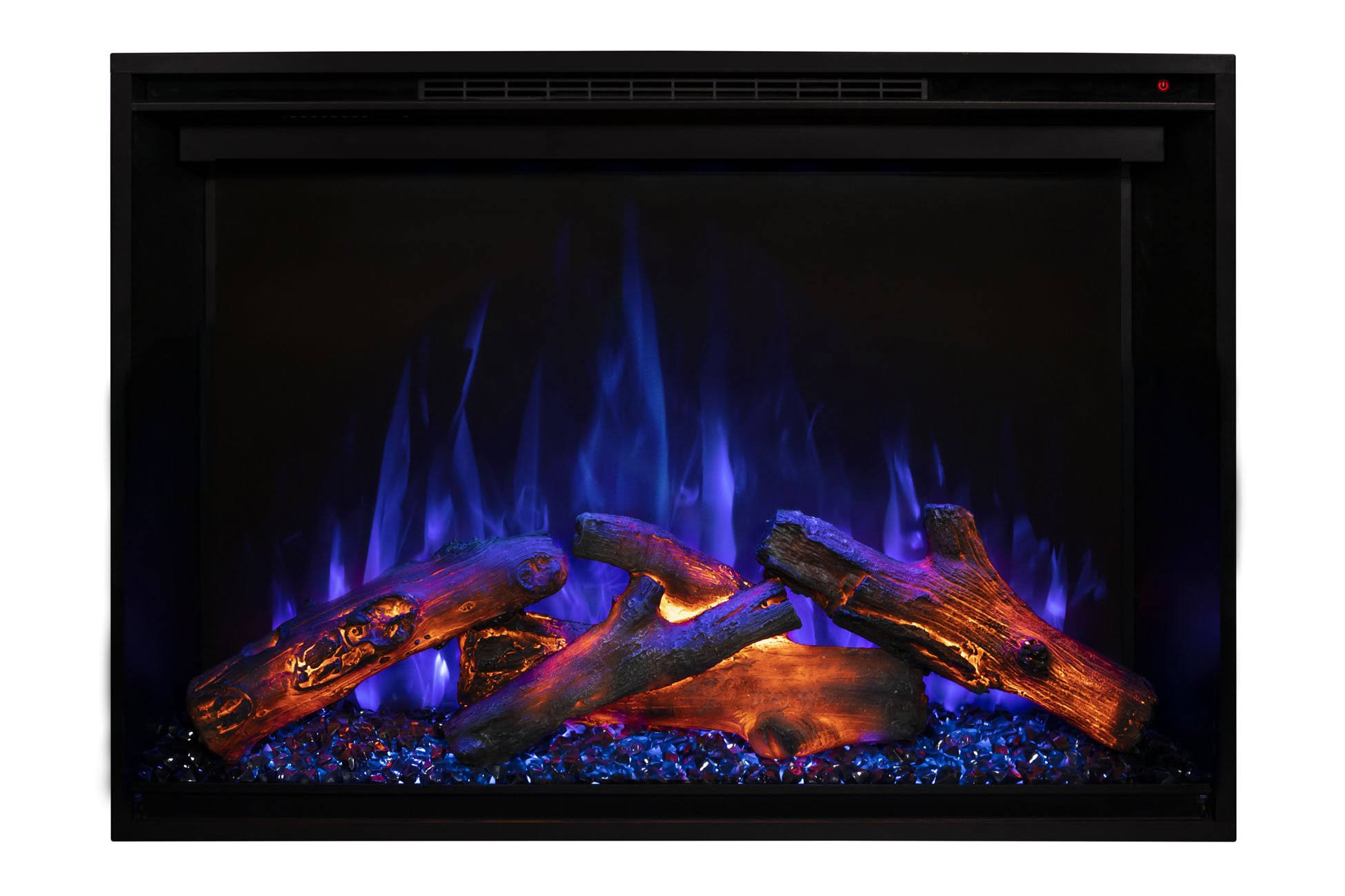 Modern Flames Redstone 30 inch Built in Electric Fireplace Insert | Electric Firebox Heater | RS-3021 by Electric Fireplaces Dep