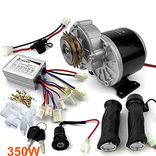 L-faster Freewheel 36V 350W Electric Bike Motor + Motor Controller + E-bike Grip Electric Bicycle Electric Engine Powerful 350W Motor (24V 350W kit)