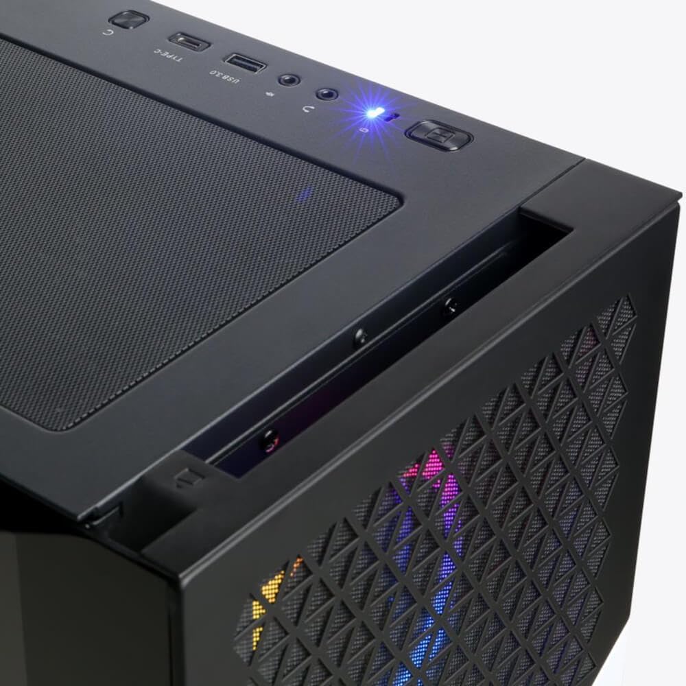 CyberpowerPC Gamer Master Gaming Desktop Computer, AMD Ryzen 7 7700 3.8GHz, 32GB RAM, 2TB SSD, NVIDIA GeForce RTX 4060 Ti 16GB, Windows 11 Home, White