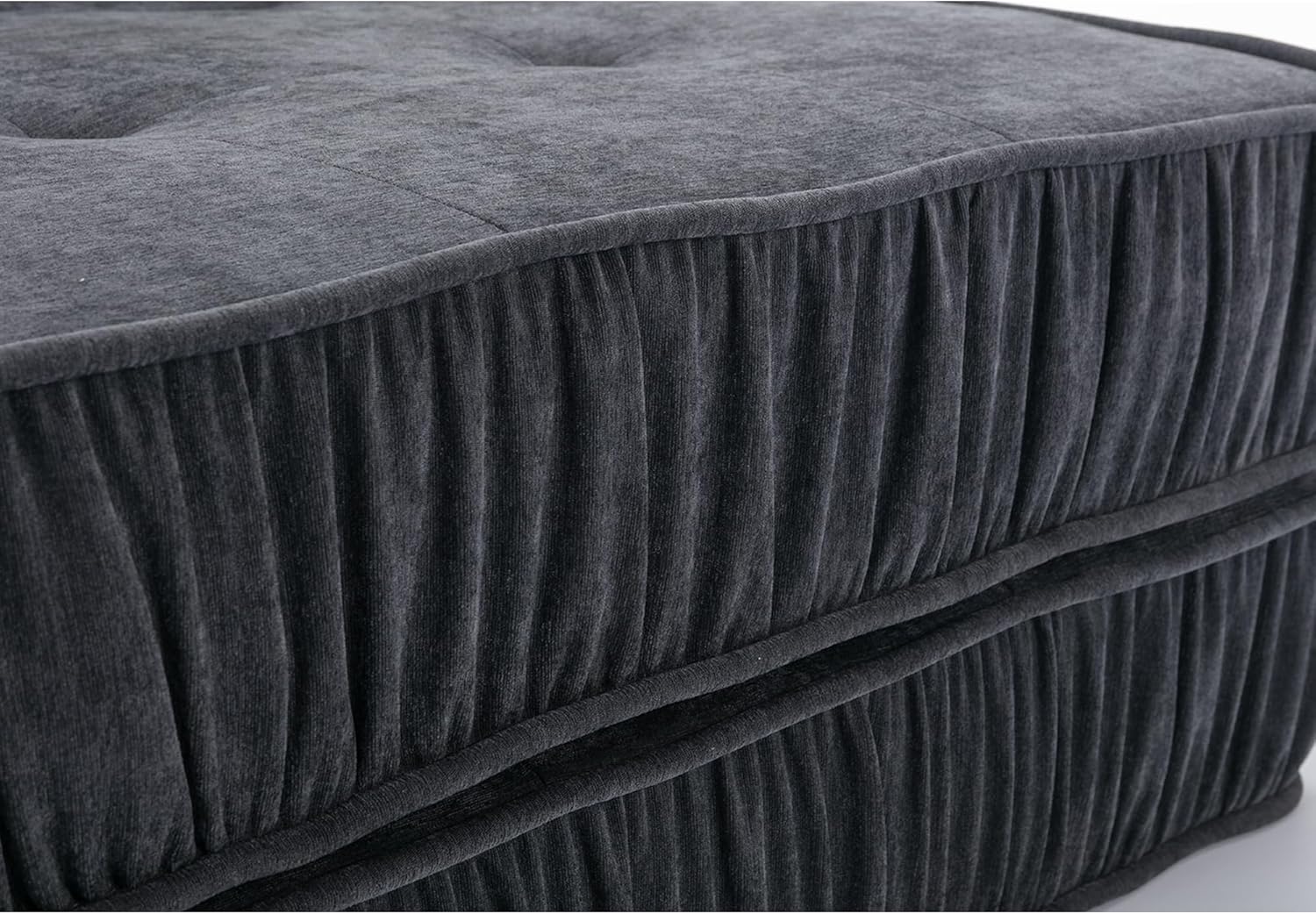 Sofa Memory Foam with Pillow Futon Sleeper Chair Fold Out Couch, Washable Cover Twin Siz for Living Room/Home Office/Guest Beds/Apartment, Grey