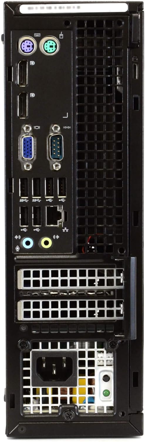 Dell Optiplex 9020 Desktop Computer PC, Intel Quad-Core i5, 500GB SSD Storage, 8GB DDR3 RAM, Windows 10 Home, DVD, WiFi, New 24in Monitor, Wireless Keyboard and Mouse (Renewed)