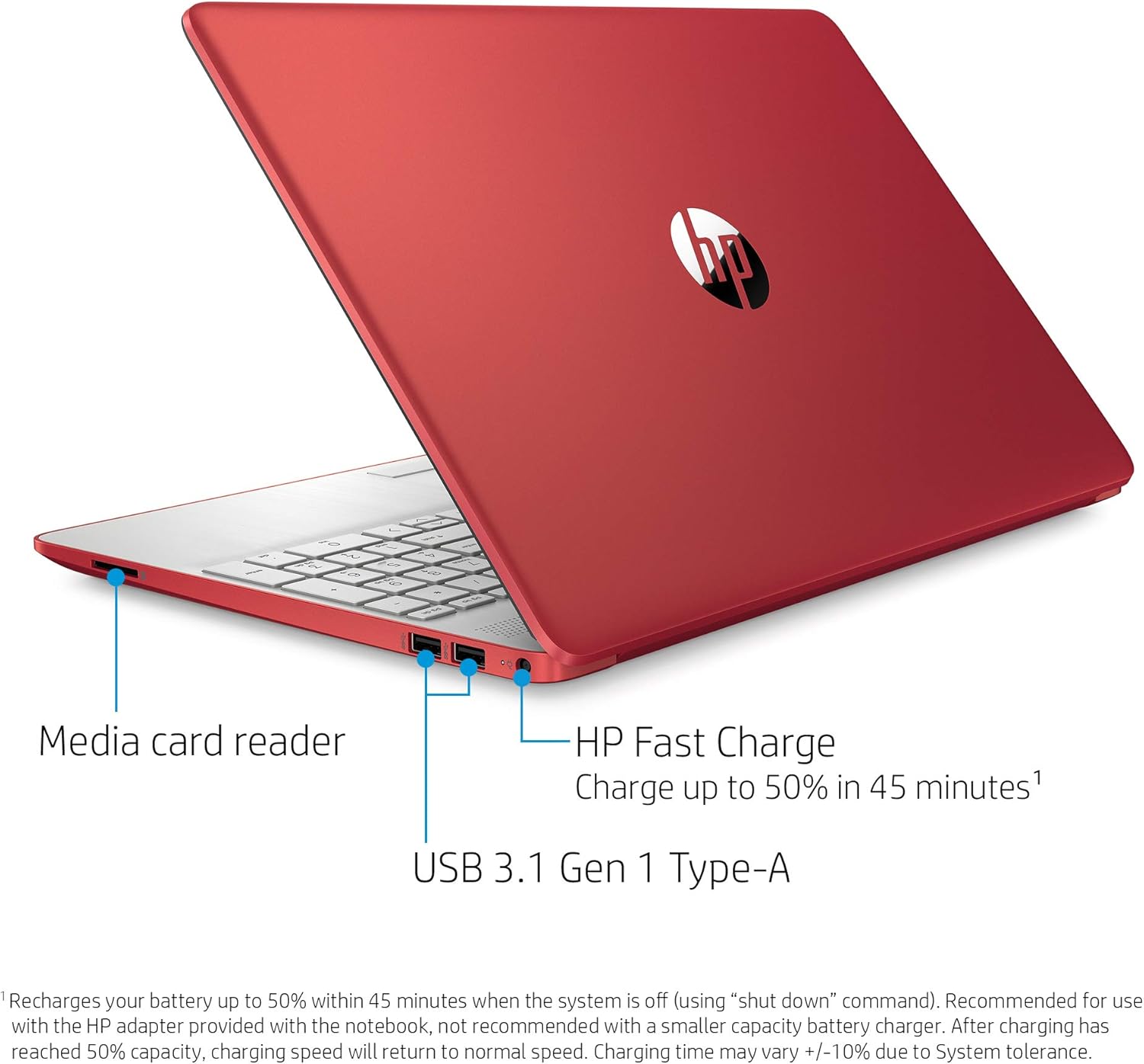 HP 15.6in Laptop (Intel Pentium Quad-Core N5000, 4GB RAM, 500GB Hard Drive, HDMI, WiFi, Bluetooth, HD Webcam, Windows 10 S) (Renewed)