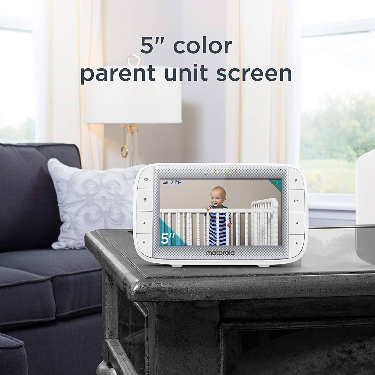 Motorola MBP50-G2 5x22 Video Baby Monitor with Two Cameras
