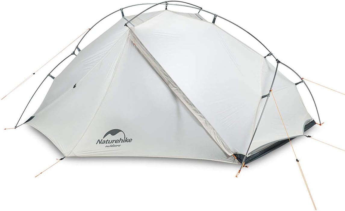 Naturehike VIK 1/2 Person Ultralight 3 Season Backpacking Tents with Footprint - 15D Lightest Portable Tent for Camping Hiking with Carry Bag