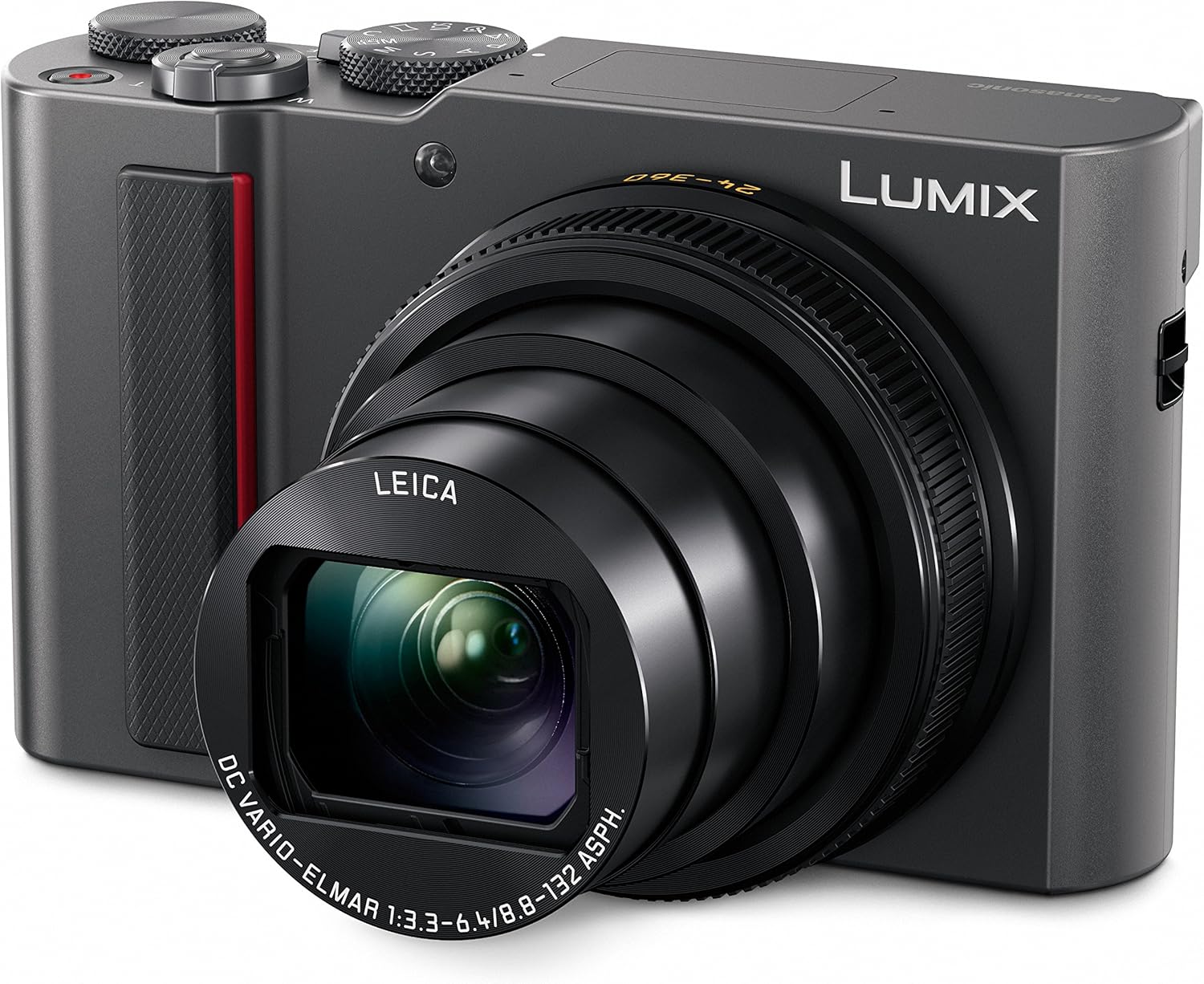 Panasonic LUMIX ZS100 4K Digital Camera, 20.1 Megapixel 1-Inch Sensor 30p Video Camera, 10X LEICA DC VARIO-ELMARIT Lens, F2.8-5.9 Aperture, HYBRID O.I.S. Stabilization, 3-Inch LCD, DMC-ZS100K (Black)