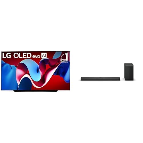 LG 65-Inch Class OLED evo C4 Series Smart TV 4K Processor Flat Screen with Magic Remote AI-Powered with Alexa Built-in (OLED65C4PUA, 2024)