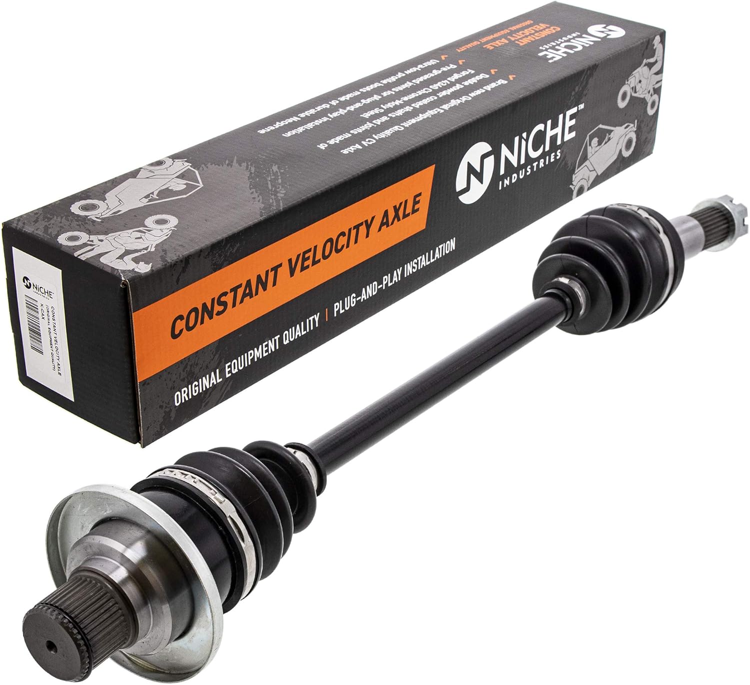 NICHE High Strength Rear Left and Right Axle Kit Combo for 2004-2013 Yamaha Rhino 450 660 700 5UG-F53B0-21-00