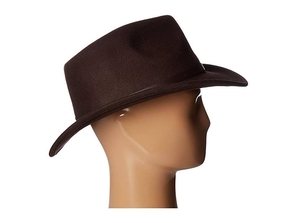 Scala Classico Men&s Crushable Felt Outback Hat