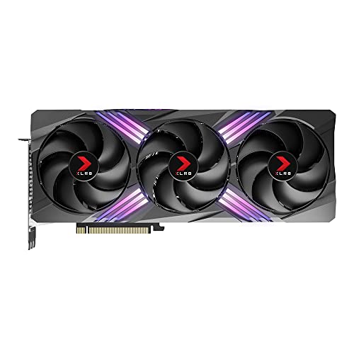 PNY GeForce RTX™ 4090 24GB VERTO™ Triple Fan Graphics Card DLSS 3 (384-bit PCIe 4.0, GDDR6X, Supports 4k, Anti-Sag bracket, HDMI/DisplayPort)