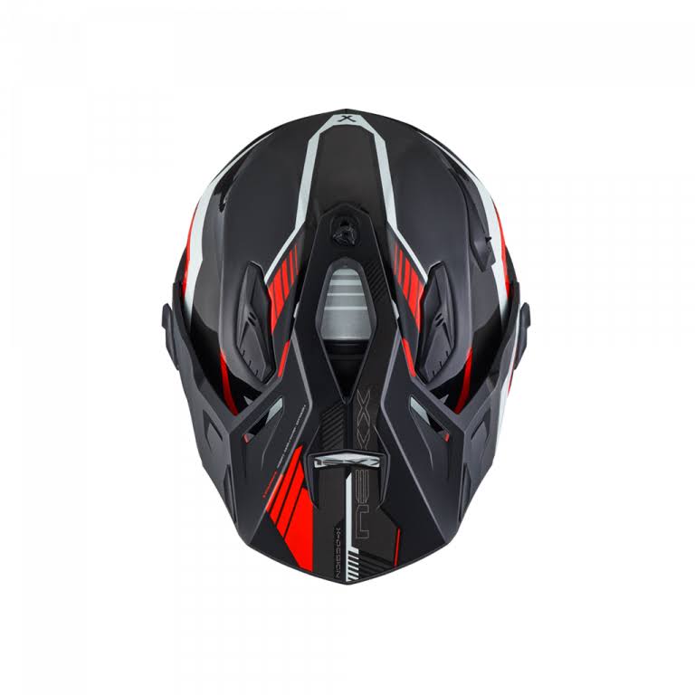 Nexx X.WED2 Columbus Helmet - Grey/Hi-Viz Yellow/Black - 3XL