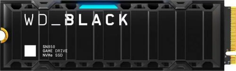 WD - BLACK SN850 2TB Internal SSD PCIe Gen 4 x4 Officially Licensed for PS5