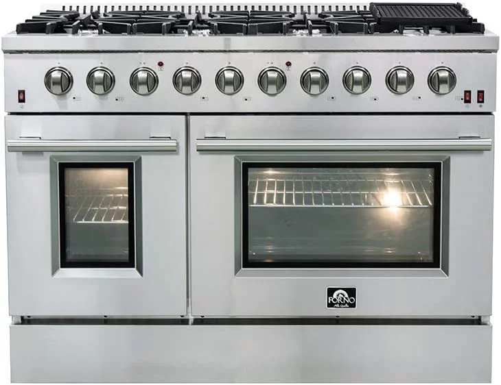 Galiano - Gold Professional 48" Freestanding Gas Range