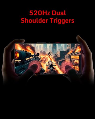 REDMAGIC 10 Pro Smartphone 5G, 144Hz Gaming Phone, 6.85" FHD+, Under Display Camera, 7050mAh Android Phone, Snapdragon 8 Elite, 16+512GB, 80W Charger, Dual-Sim, Unlocked Phone Transparent