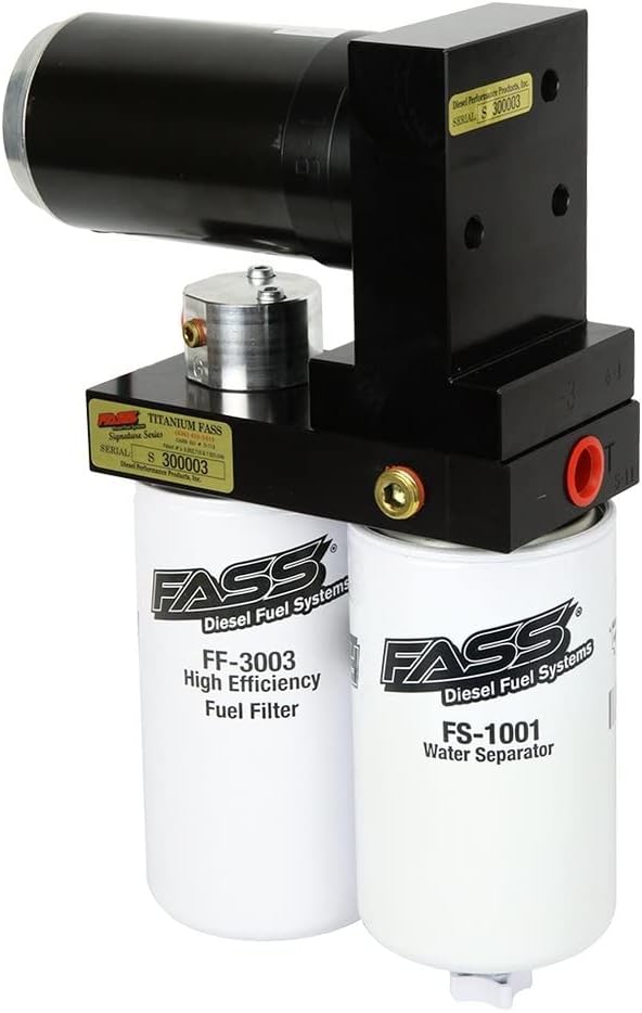 FASS TSF17250F220G Titanium Signature Series Diesel Fuel Lift Pump 220GPH@55PSI fits Ford Powerstroke 6.7L 2011-2016