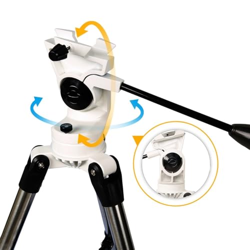 Gskyer Telescope, Telescopes for Adults, 80mm AZ Space Astronomical Refractor Telescope Kids, Adults Astronomy, German Technology Scope