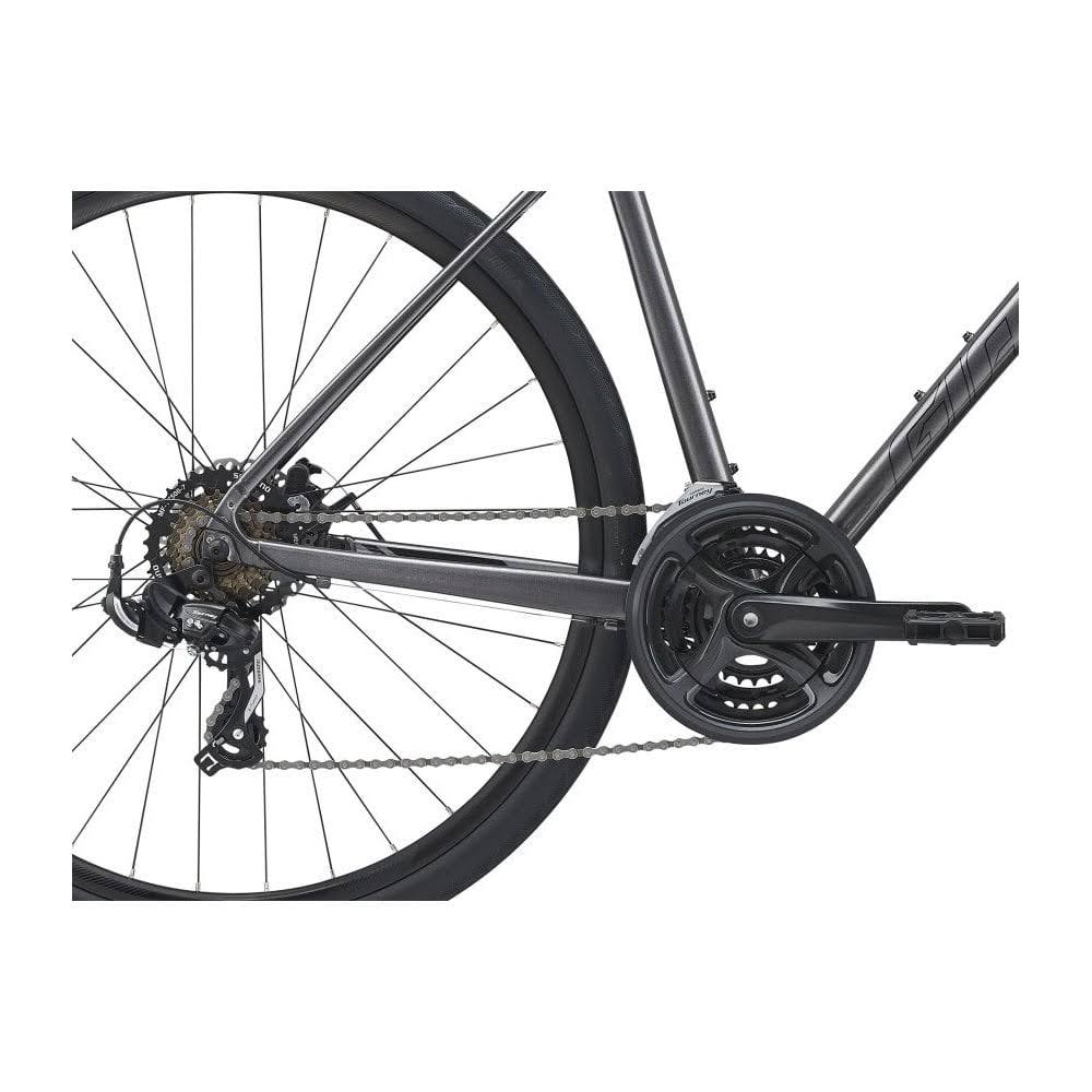 Giant Hybrid Bike - Escape 3 Disc - Metallic Black - XL Size: XL, Colo