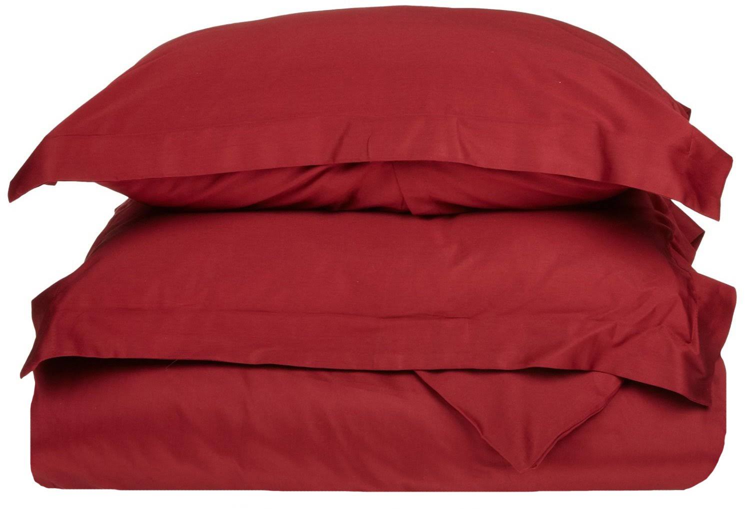 Superior 300 Thread Count Cotton Solid Duvet Cover Set Gold Other King/California King