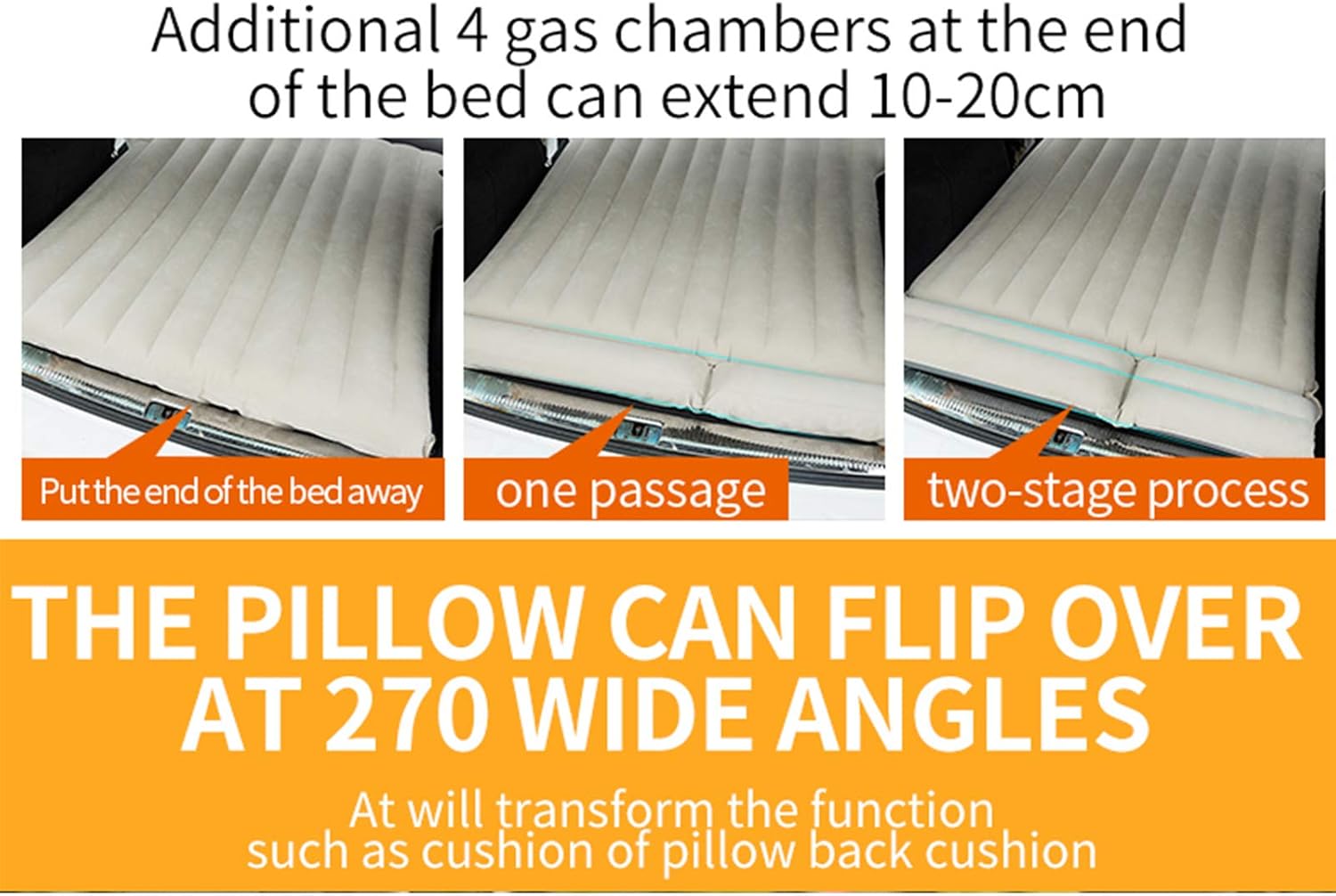 Air Mattress Bed for Tesla Model Y, 3, S, X 5 Seater,Inflatable Bed Camping Accessories Mattress(Multi-Purpose)