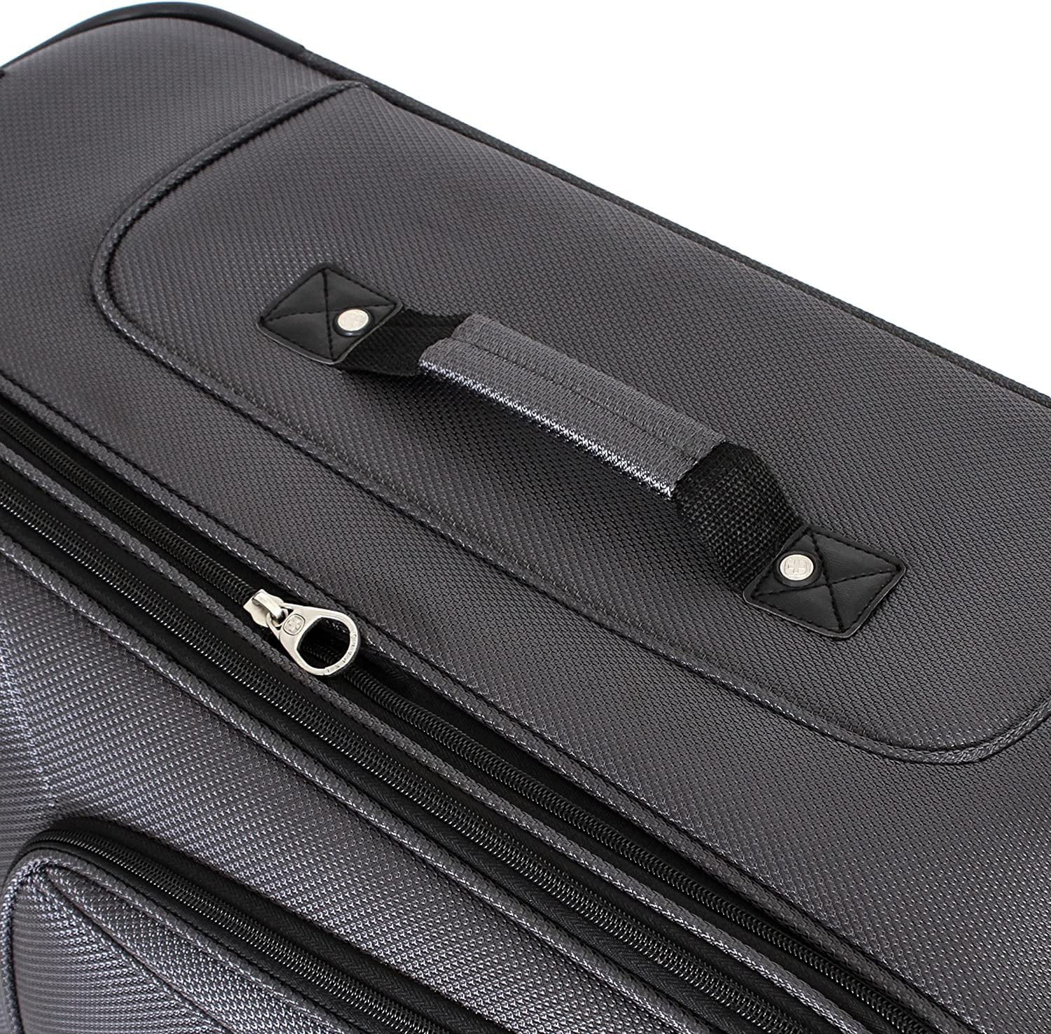 SwissGear 3 PC Spinner Suitcase Set Dark Grey