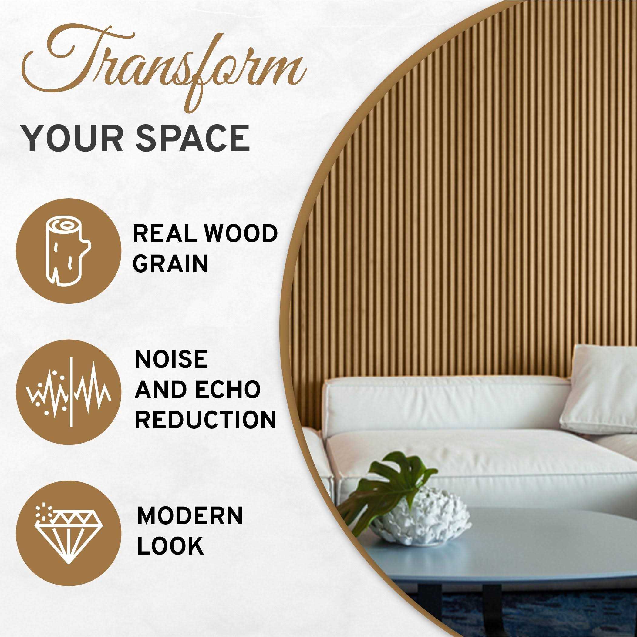 Dogberry Collections Acoustic Wood Wall Panels