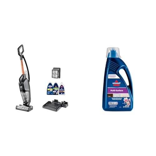 BISSELL® CrossWave® HydroSteam™ Deluxe Wet Dry Vac, Multi-Purpose Vacuum, Wash, and Steam, Formula Included, Green, 3515G