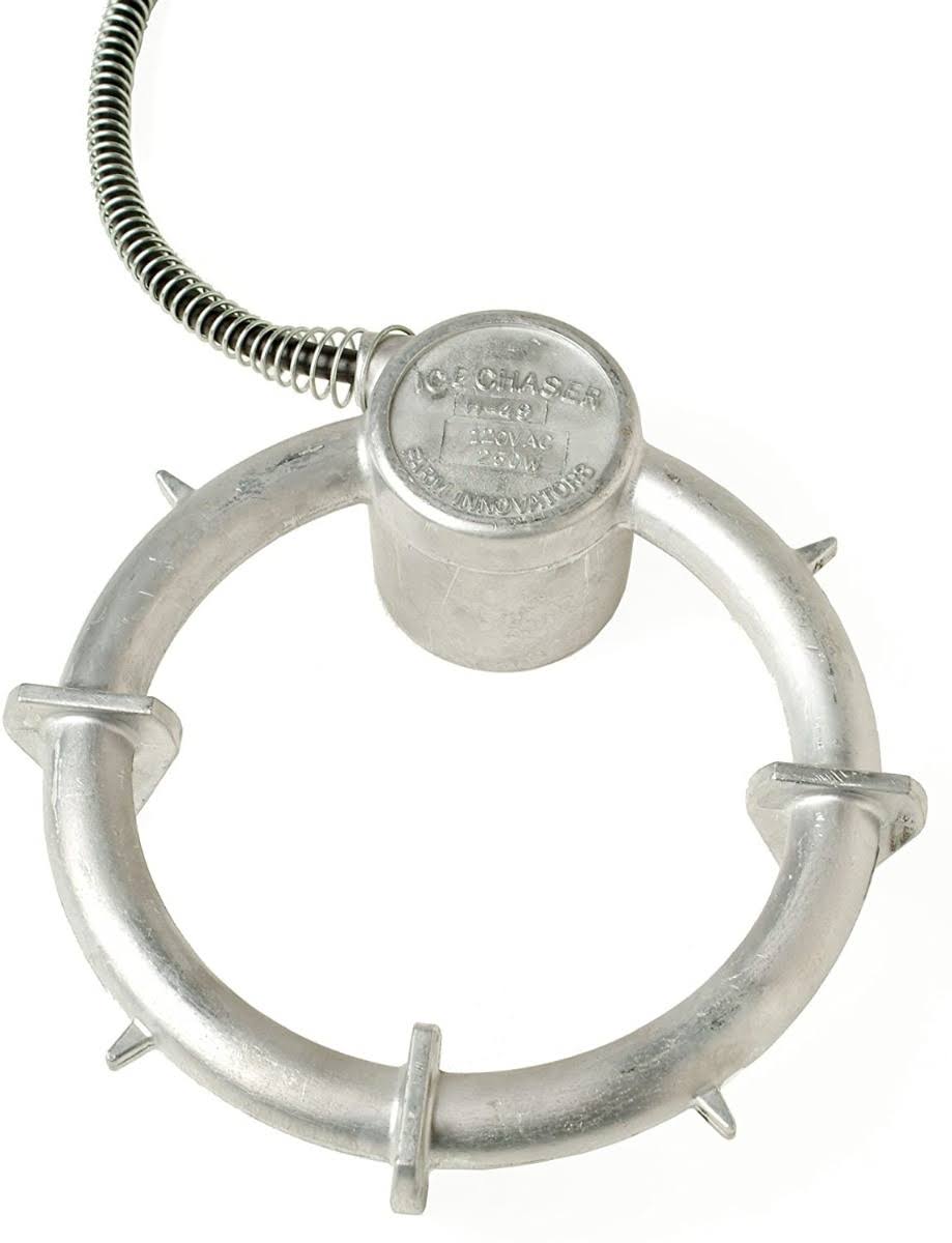Farm Innovators Model H-409 Ice Chaser Cast Aluminum Submergible Tank De-Icer, 1,000-Watt
