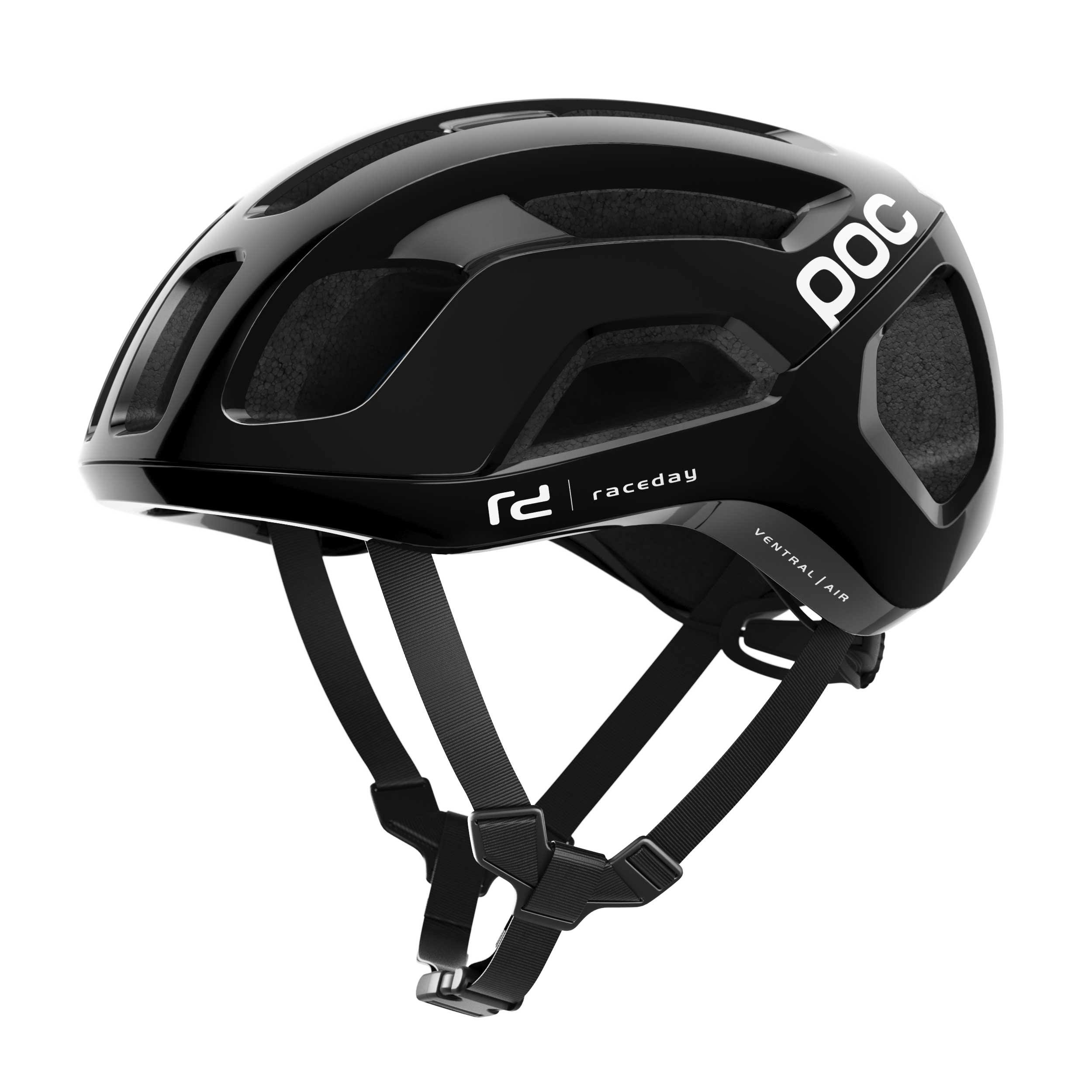 POC Ventral Air Spin Helmet Uranium Black Raceday Medium