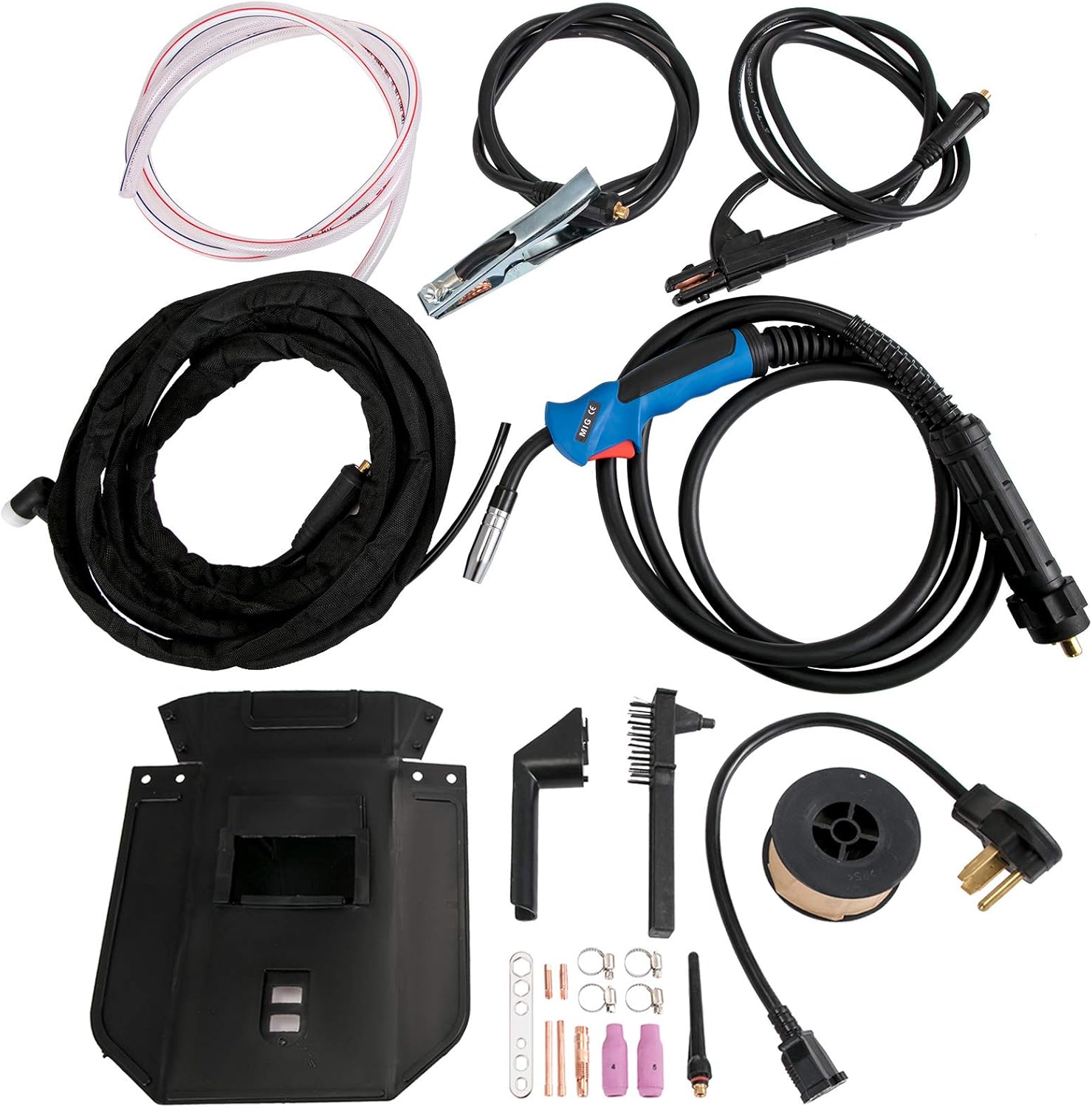 Mophorn MIG Welder, 200 Amp 3 in 1, 220V DC MIG/TIG/Arc Welding Machine, Portable TIG Welder with IGBT Inverter and Digital Display, Lift ARC Welder w/MIG Welder Torch and Cable