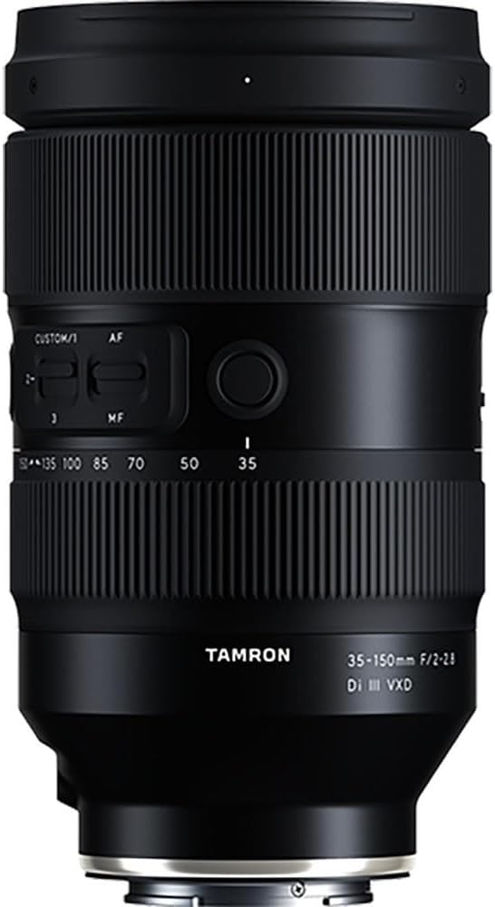 TAMRON 35-150mm F/2-2.8 Di III VXD, Lens for Sony E-Mount, Black