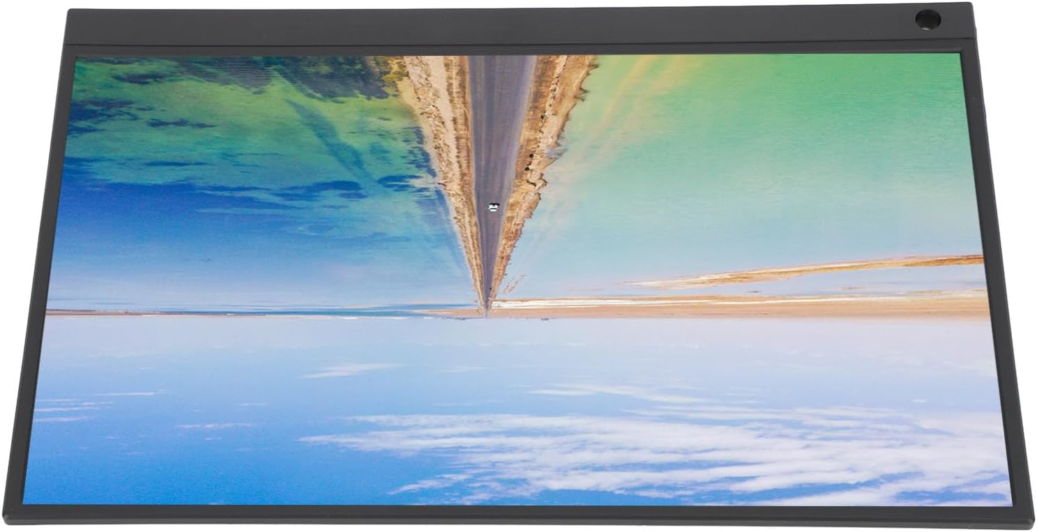 15.6 Inch Portable Monitor with Touchscreen, HDR Display, Dual Screen Usage, Mobile Screen Projection, Wide Compatibility, Lightweight and Portable