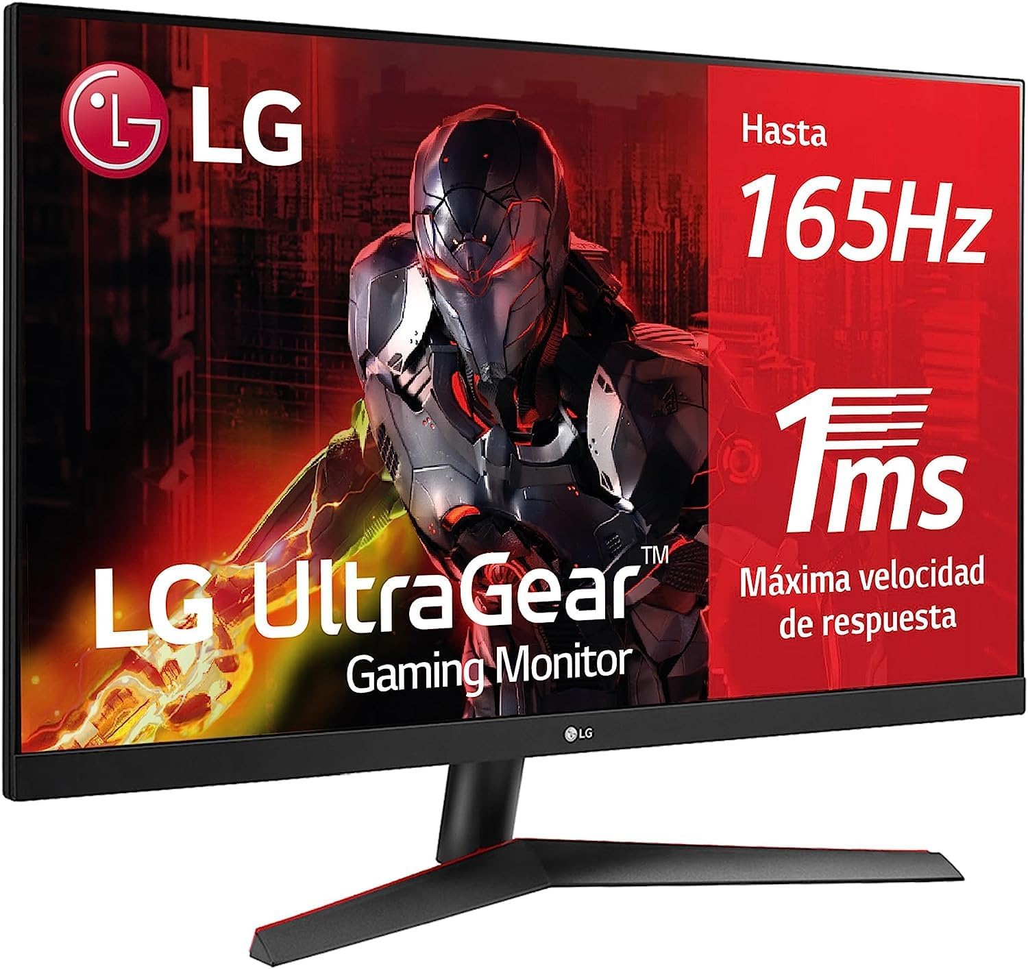 LG Ultragear Gaming Monitor – 31.5" QHD (2560x1440) - 165Hz Refresh Rate - VA Panel - 1ms MBR - 3000: 1-16.7 Million Colors – HDR10 - AMD FreeSync Premium - Flicker Safe - Dynamic Action Sync