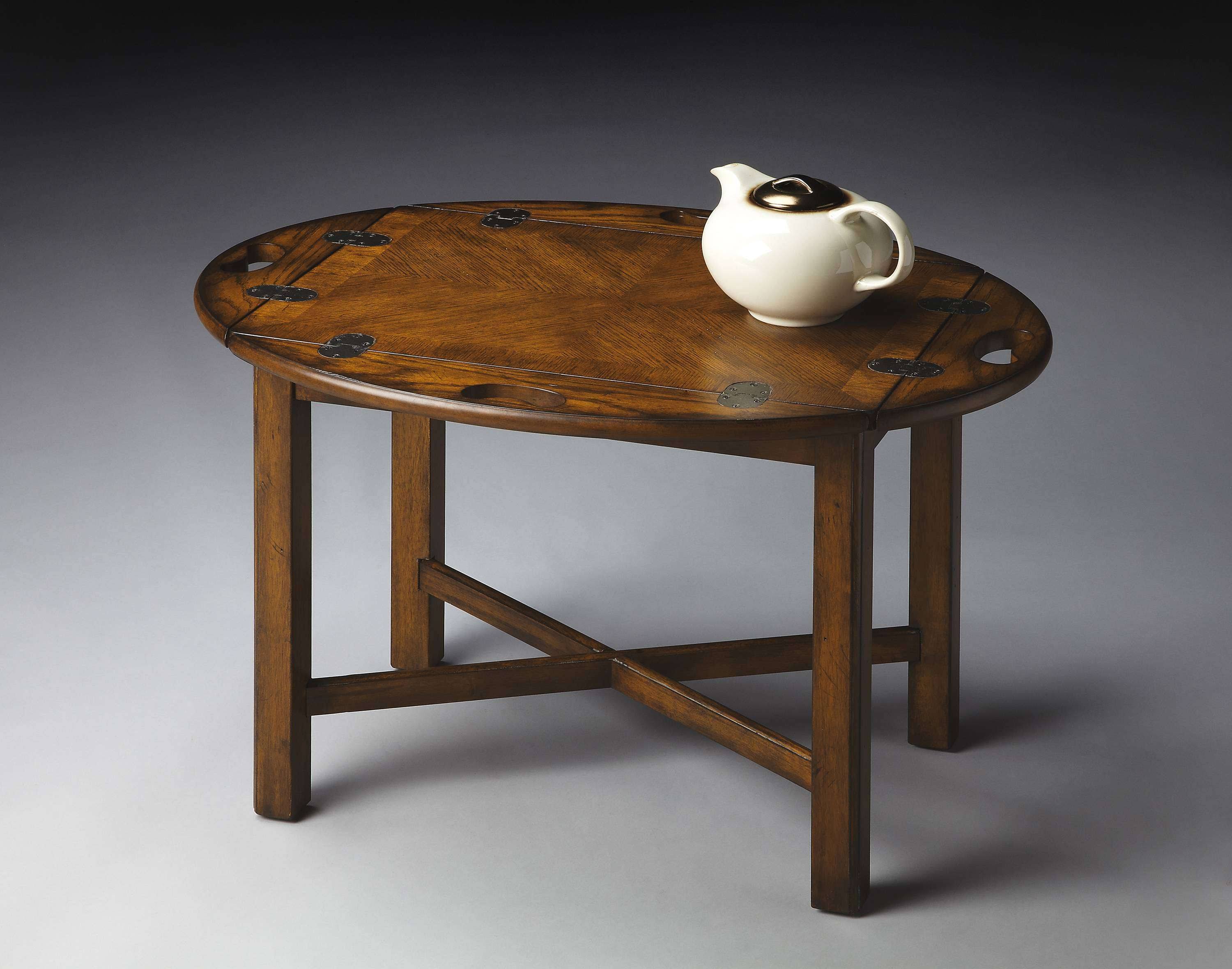 Butler Carlisle Butler Table, Vintage Oak
