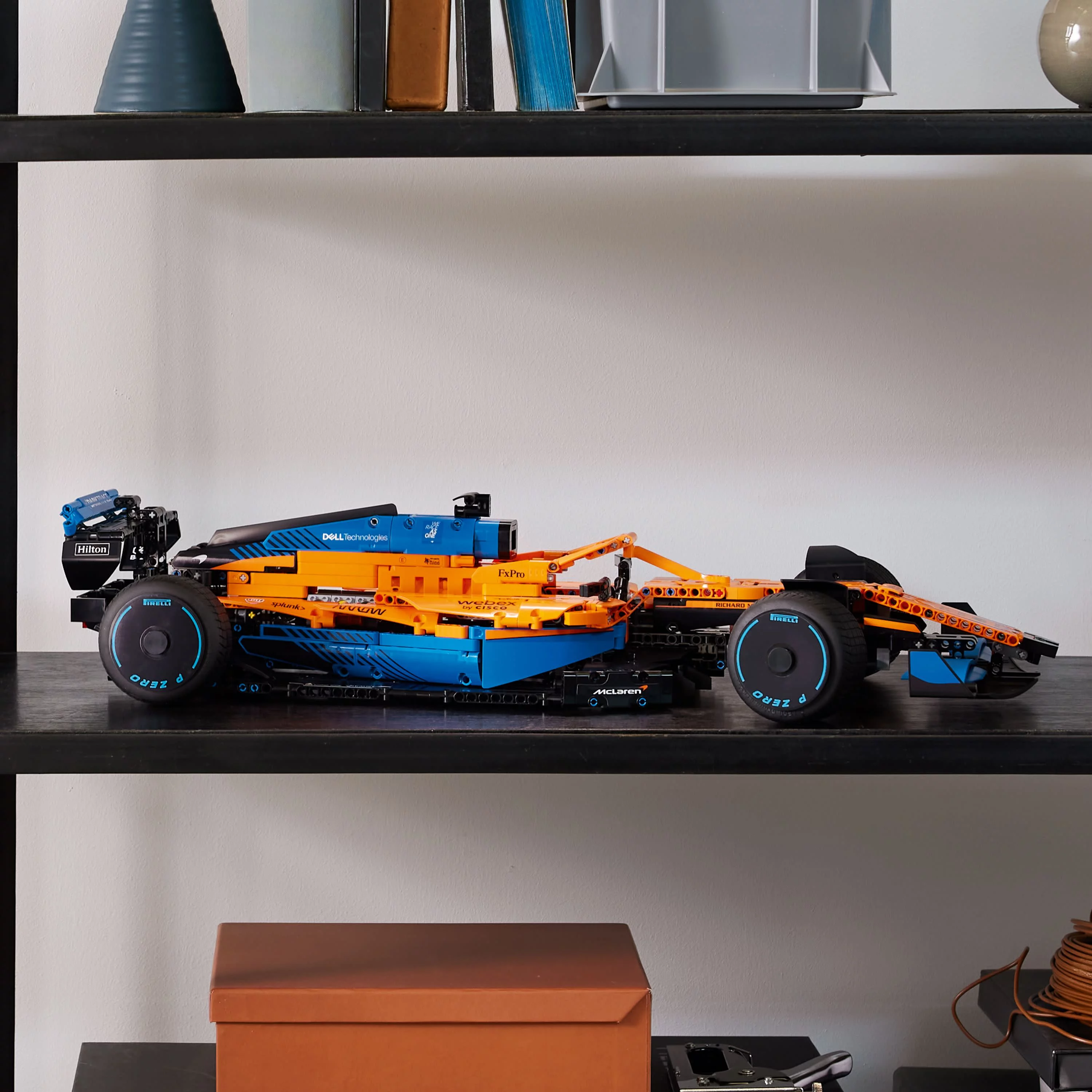 LEGO 42141 Technic McLaren Formula 1 2022 Replica Race Car Model Building Kit, F1 Motor Sport Set Birthday Gift Idea for Adults, Men, Women, Him, Her, Husband, Collectible Home Decor