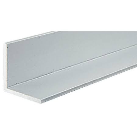 CRL Dv710a Satin Anodized 1-1/2 inch Aluminum Angle Extrusion 144 inch Stock Length, Other