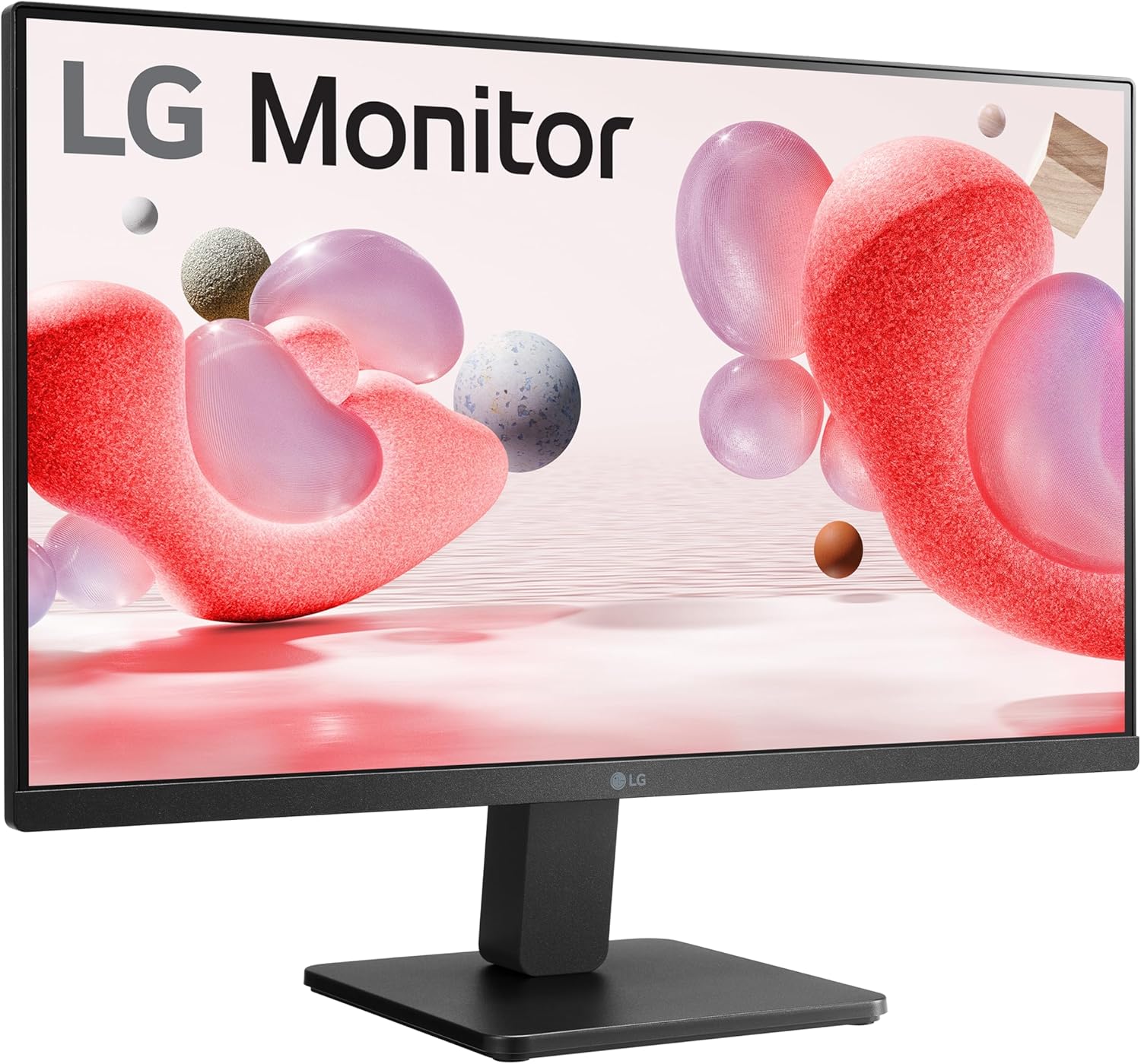 LG 27MR400-B 27-inch FHD (1920 x 1080) Computer Monitor, IPS, AMD FreeSync, 100Hz, 3-Side Borderless Design, Reader Mode, Smart Energy Saving, OnScreen Control, HDMI, D-Sub, Black
