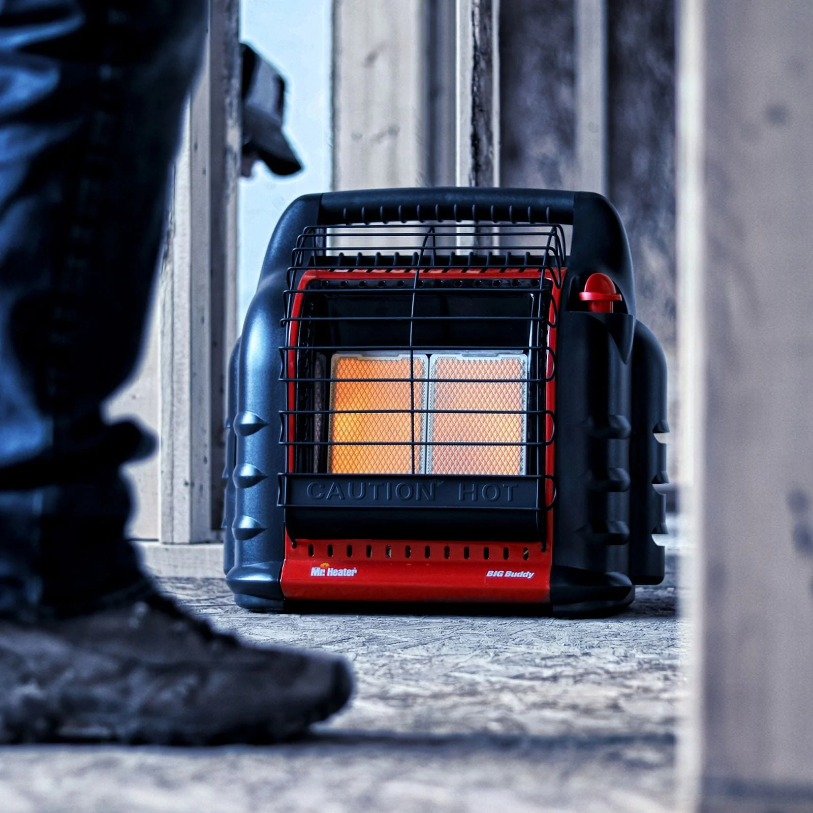 Mr. Heater Big Buddy Portable 18,000 BTU Propane Heater MH18B