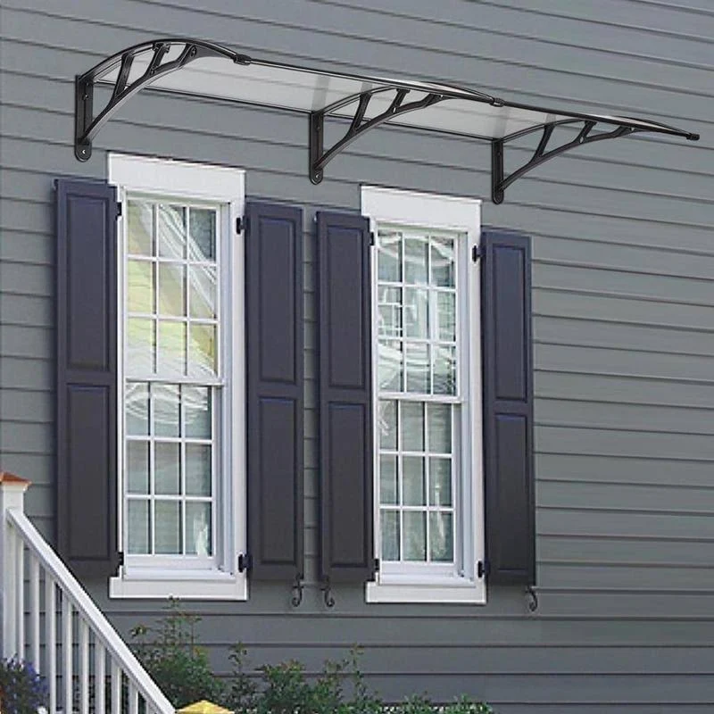 78x39x22 Clear 2 Whole Polycarbonate Hollow Sheets Porch Window Door Patio Cover Awning