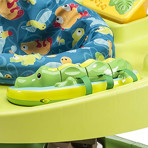 Evenflo ExerSaucer Triple Fun+ World Explorer Bouncing Activity Saucer