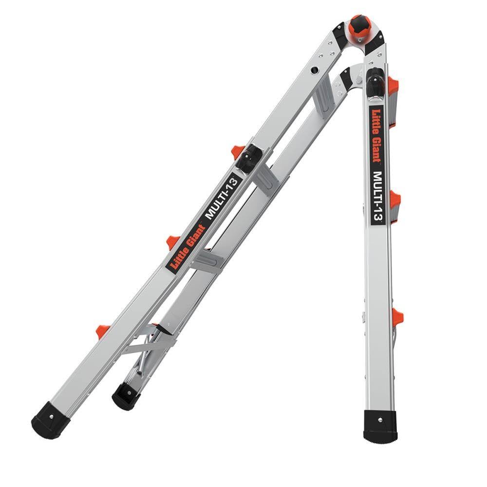 Little Giant Ladders Multi M13 Aluminum 14.3-ft Reach Type 1AA - 375 lbs. Capacity Telescoping Multi-Position | 16613-001