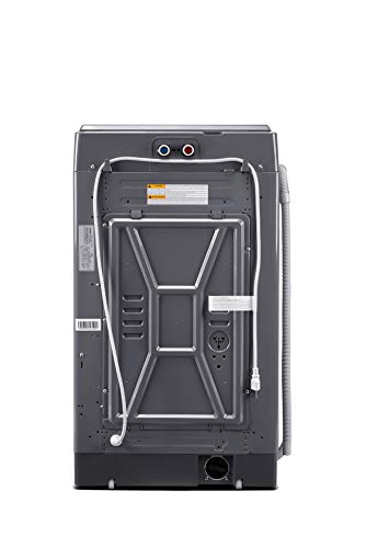Comfee Portable Washing Machine, 0.9 cu.ft Compact Washer With LED Display, 5 Wash Cycles, 2 Built-in Rollers, Space Saving Full-Automatic Washer