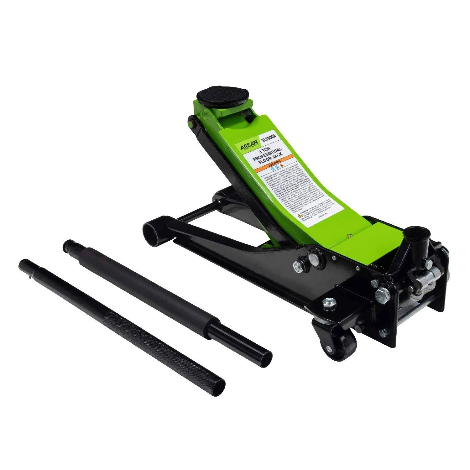 Arcan 3 Ton Low Profile Quick Rise Steel Floor Jack (XL3000A)