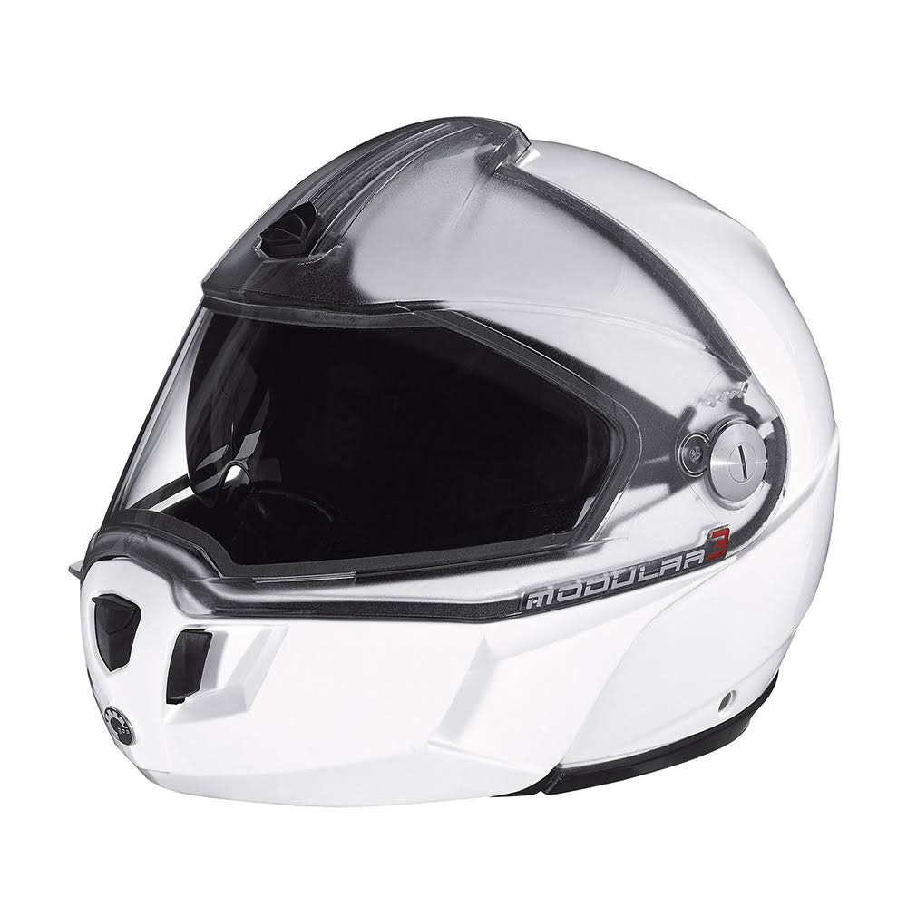 Ski-Doo White Modular 3 Helmet Dot Certified Full Face Touring White XX-Large 4479631401