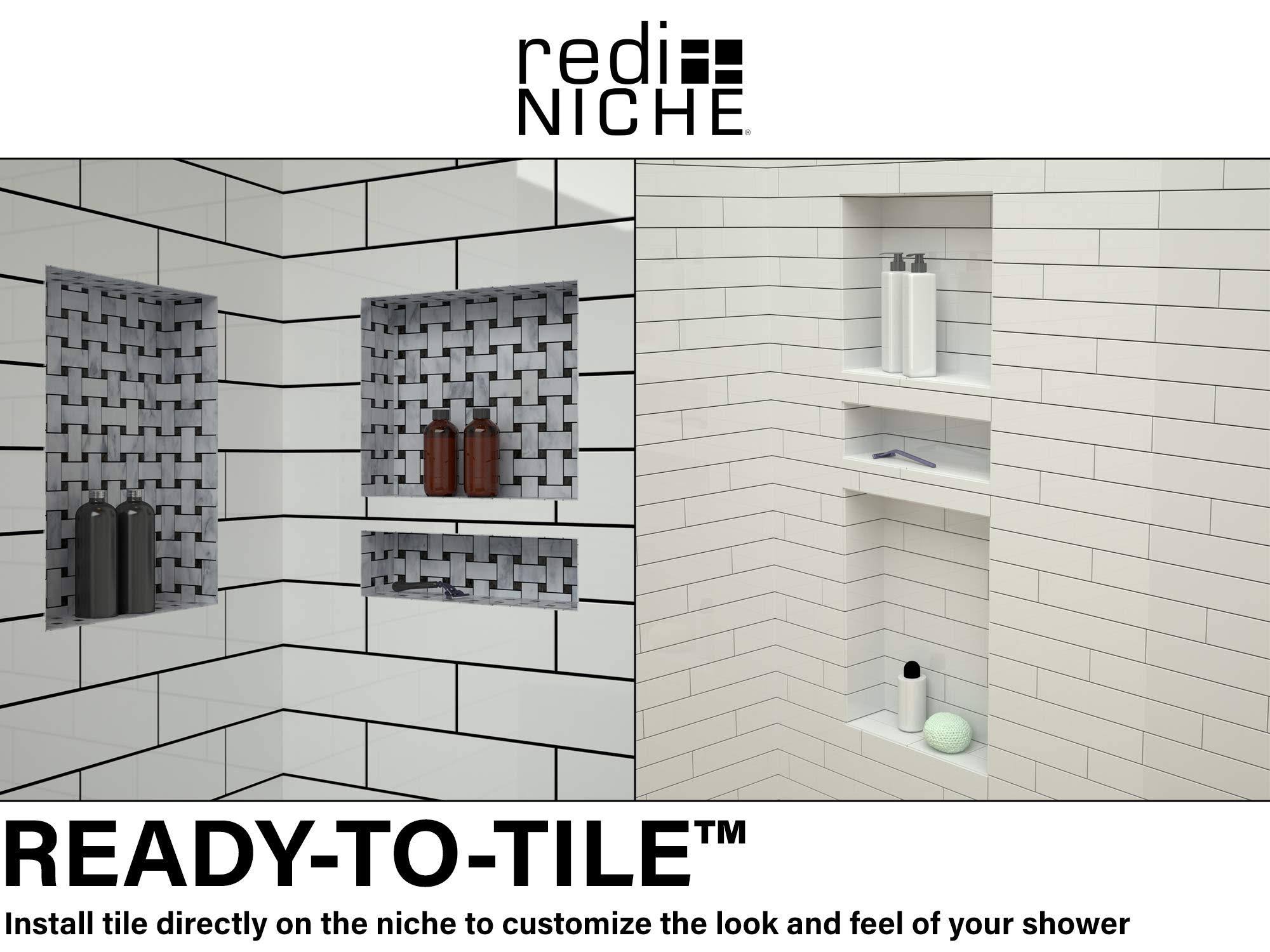 Tile Redi Rndh1614s-14 Double Niche Set