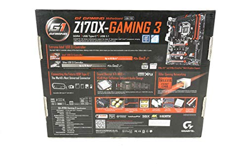 GIGABYTE LGA1151 Intel Z170 ATX DDR4 Motherboards GA-Z170X-Gaming 3